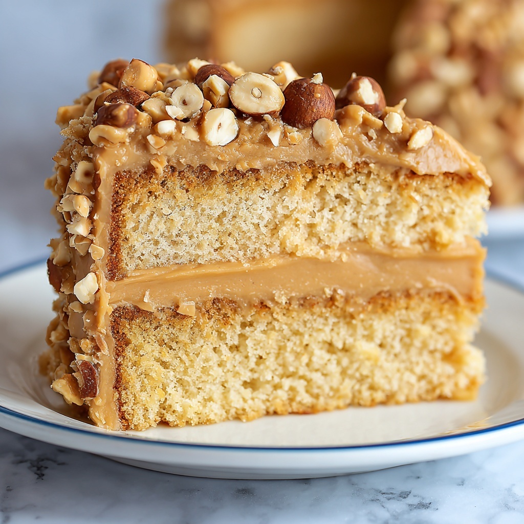 Old-Fashioned Peanut Butter Cake Recipe - Recipe Image