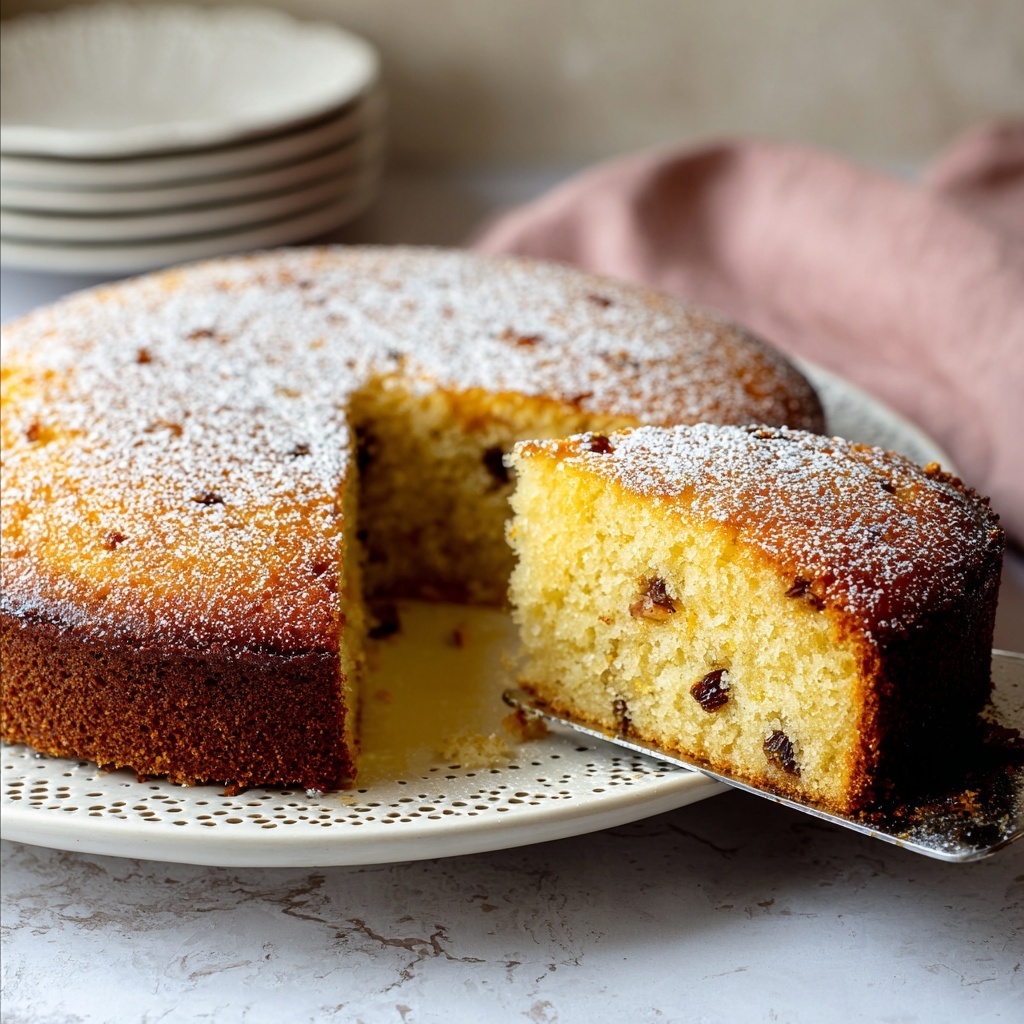 Easy Yogurt Cake Recipe - Recipe Image