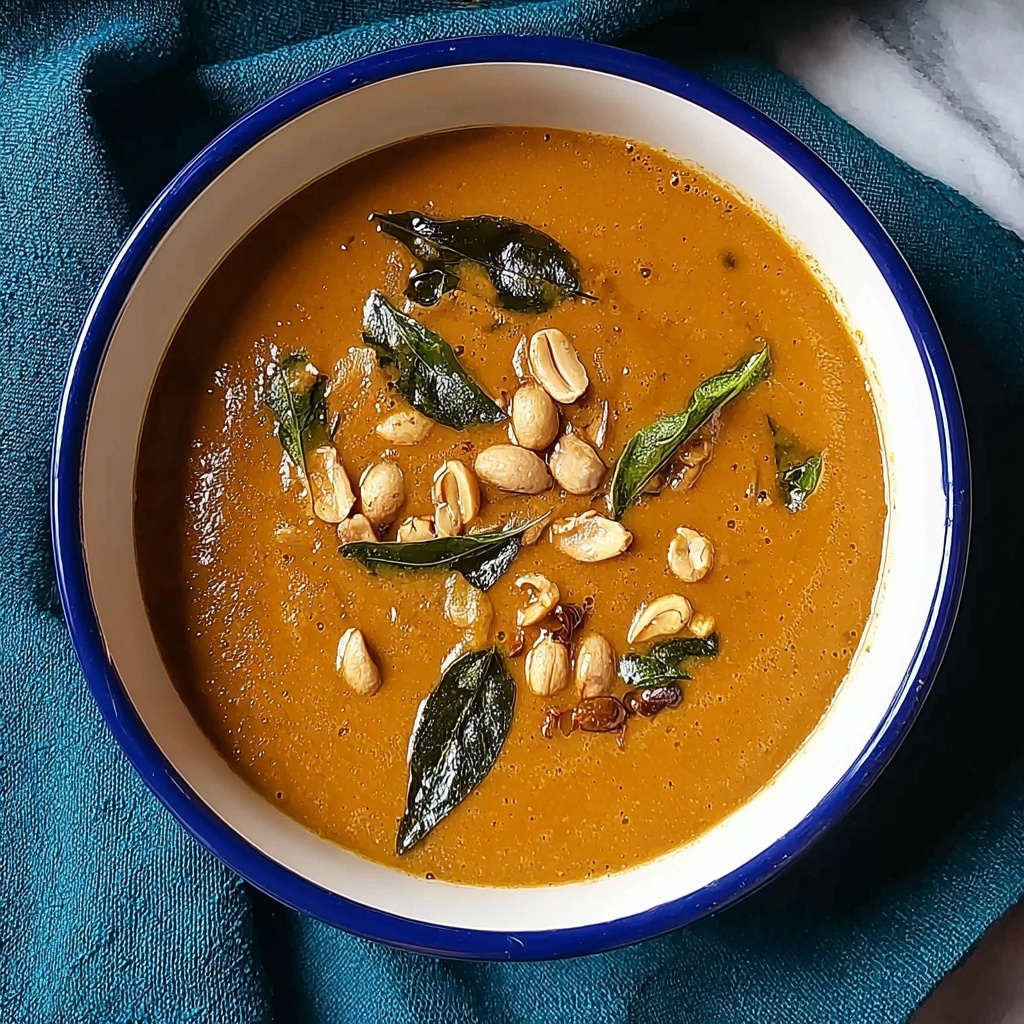 Vegan African Peanut Soup: Creamy Comfort in Every Spoonful Recipe - Recipe Image