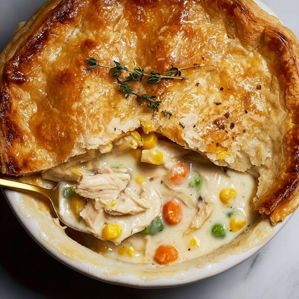 Easy Bisquick Chicken Pot Pie Recipe - Recipe Image