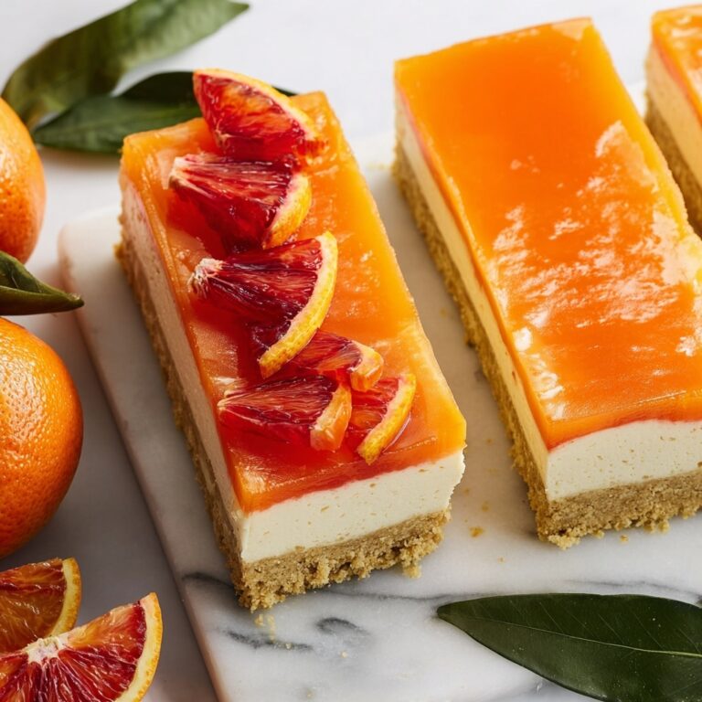 Easy Vegan No Bake Orange Cheesecake Recipe
