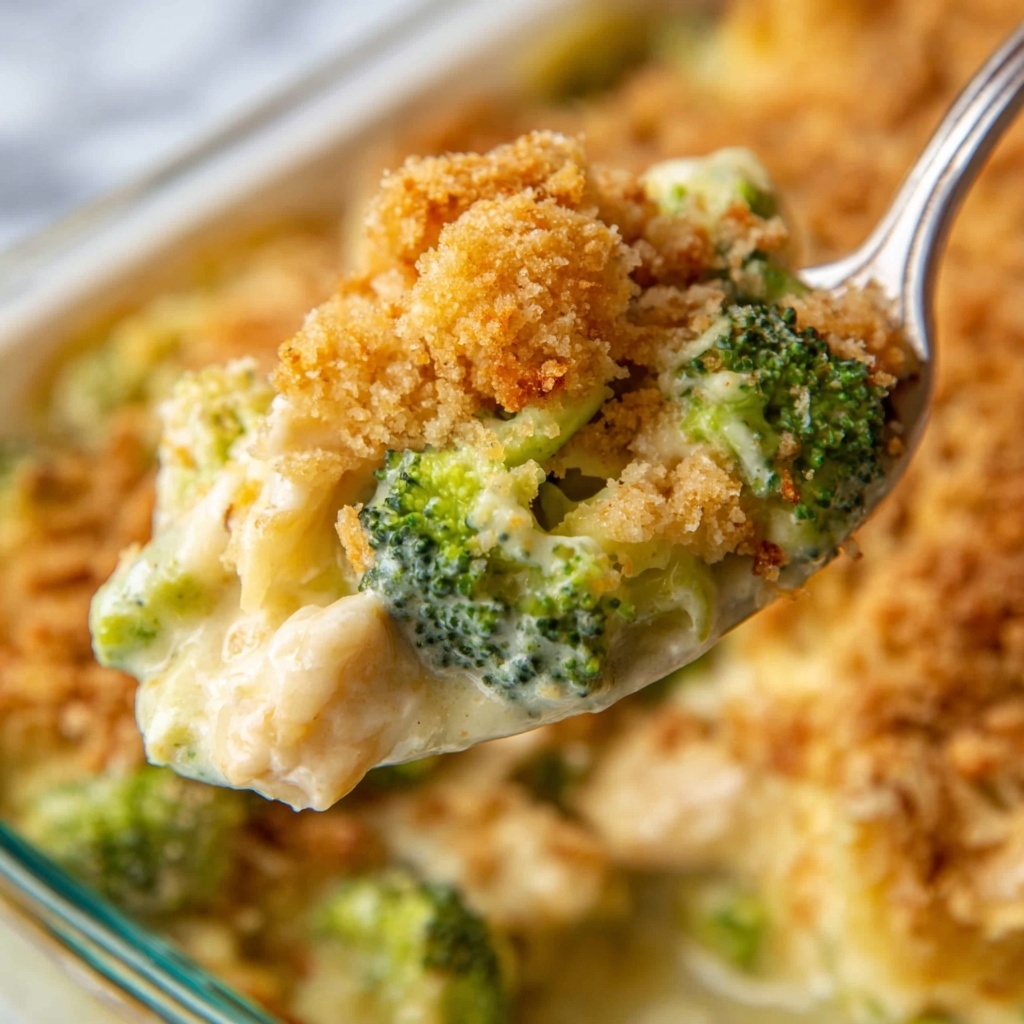 Chicken Divan with Broccoli, Cheddar, and Ritz Crackers Recipe - Recipe Image