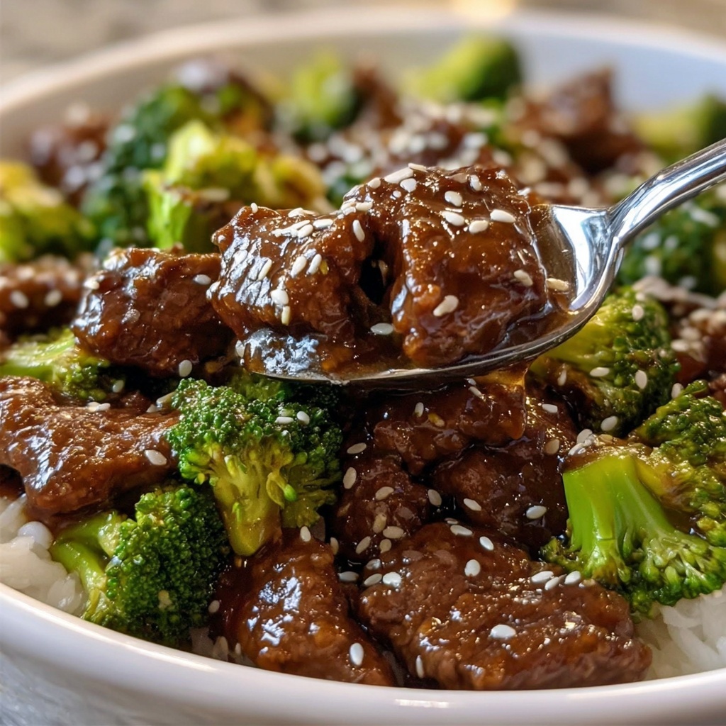 Chinese Beef and Broccoli Stir Fry Recipe - Recipe Image