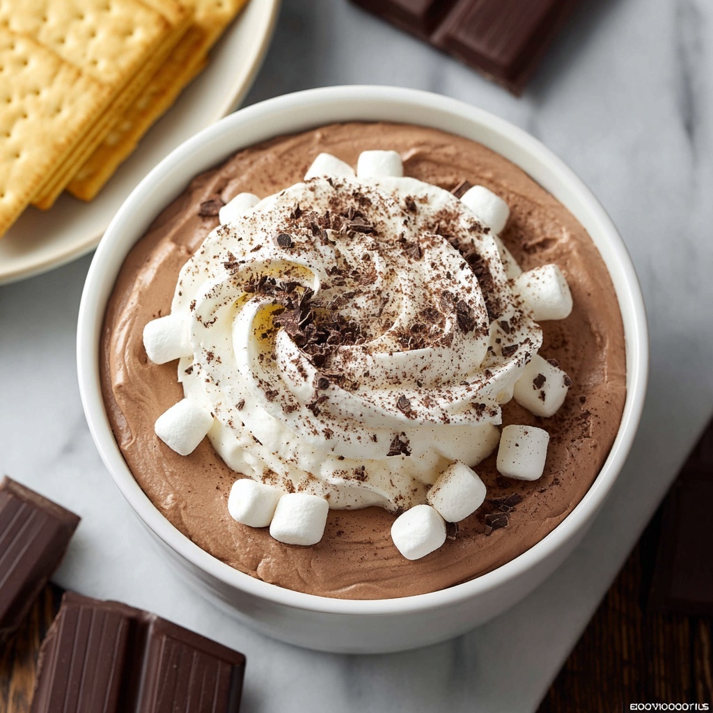 Hot Chocolate Dip Recipe - Recipe Image