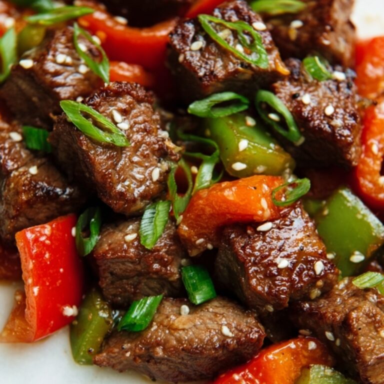 Chinese Pepper Steak with Onions Recipe