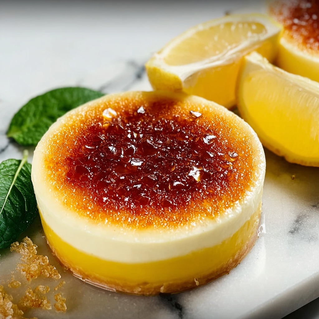 Delicious Lemon Posset Brûlée: A 3-Ingredient Treat Recipe - Recipe Image