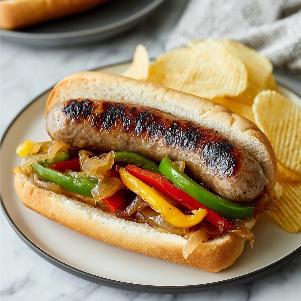 Sausage, Peppers, and Onions Sandwiches Recipe - Recipe Image