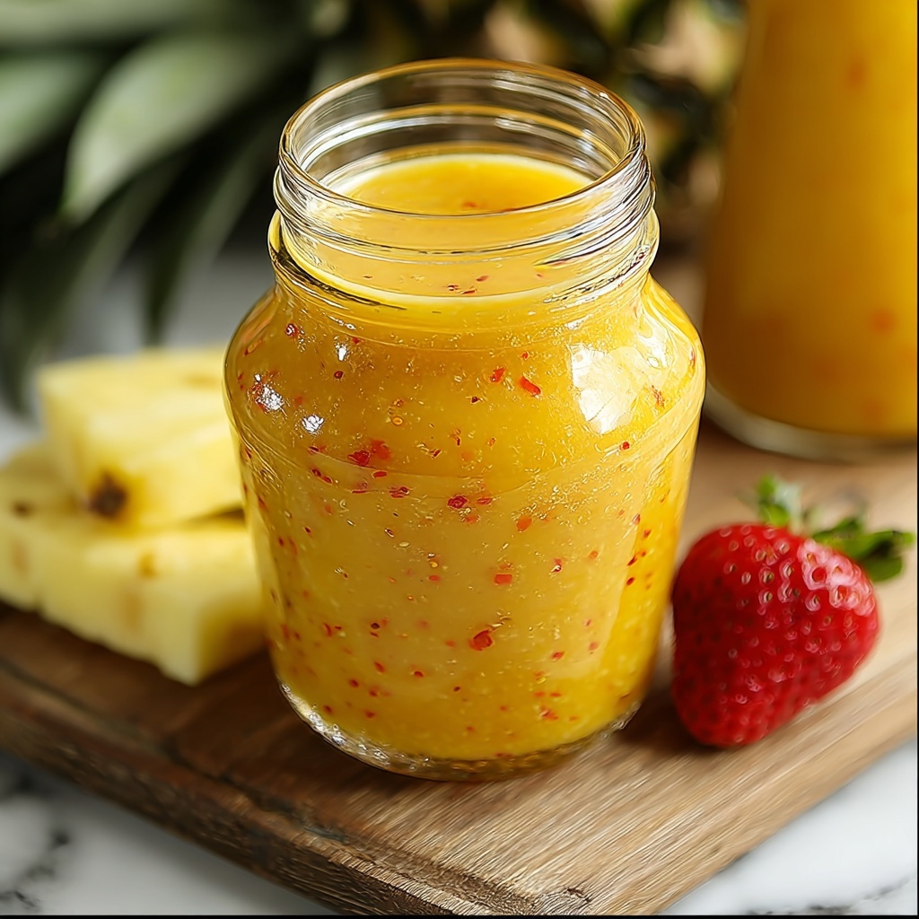 Pineapple Habanero Hot Sauce Recipe - Recipe Image