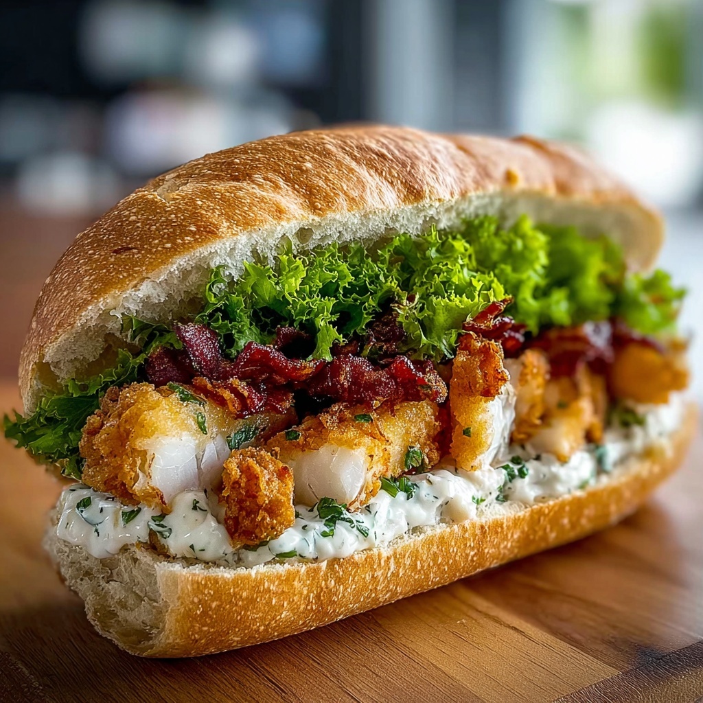 Crispy Chicken Caesar Sandwich Recipe - Recipe Image