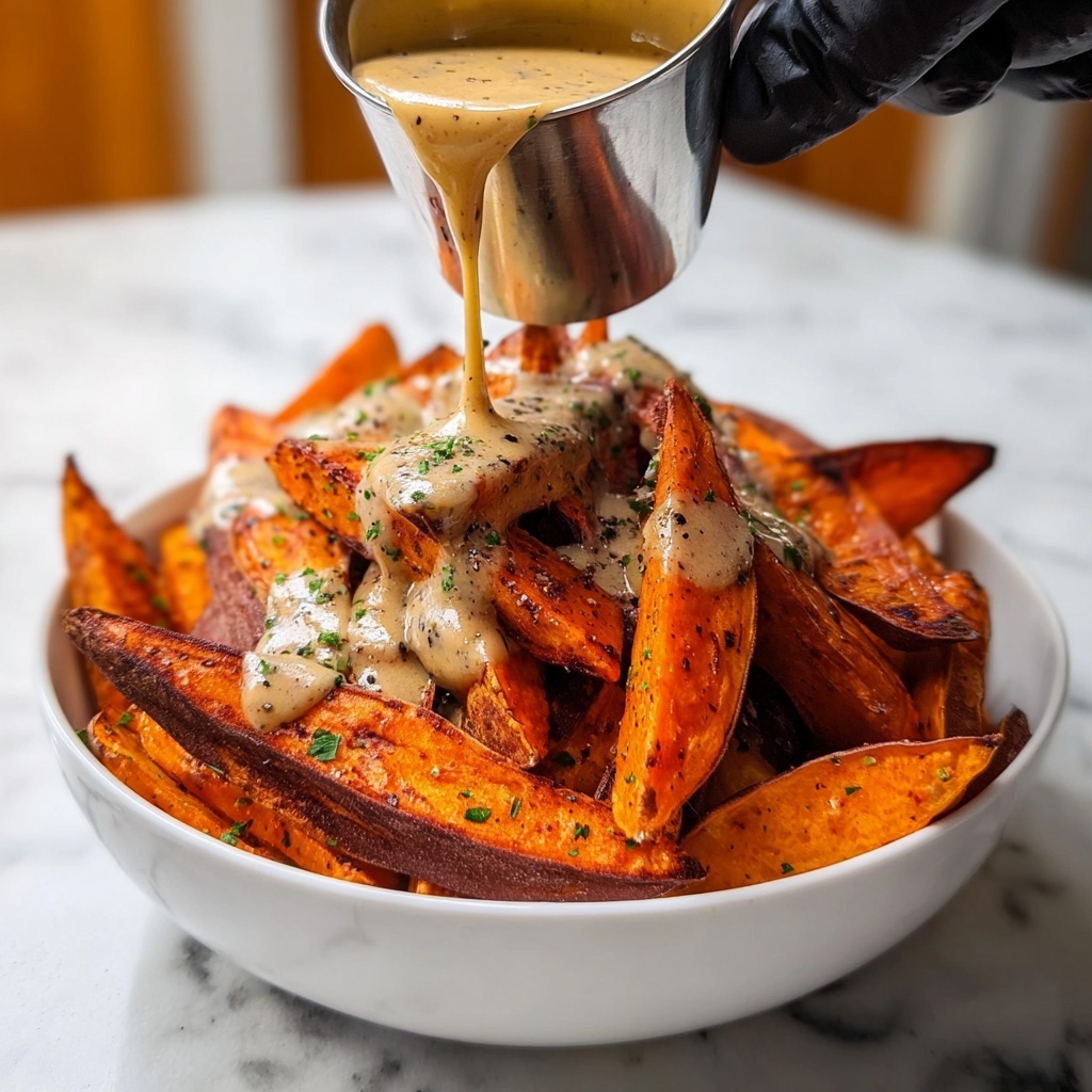 Smoky Roasted Sweet Potatoes with Chipotle Mayo Delight! Recipe - Recipe Image