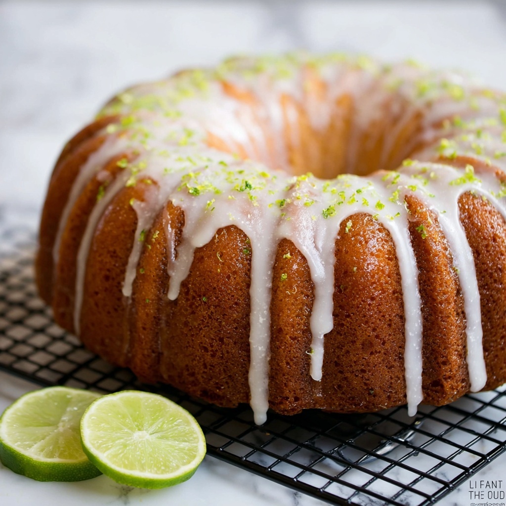 Key Lime Bundt Cake Recipe - Recipe Image