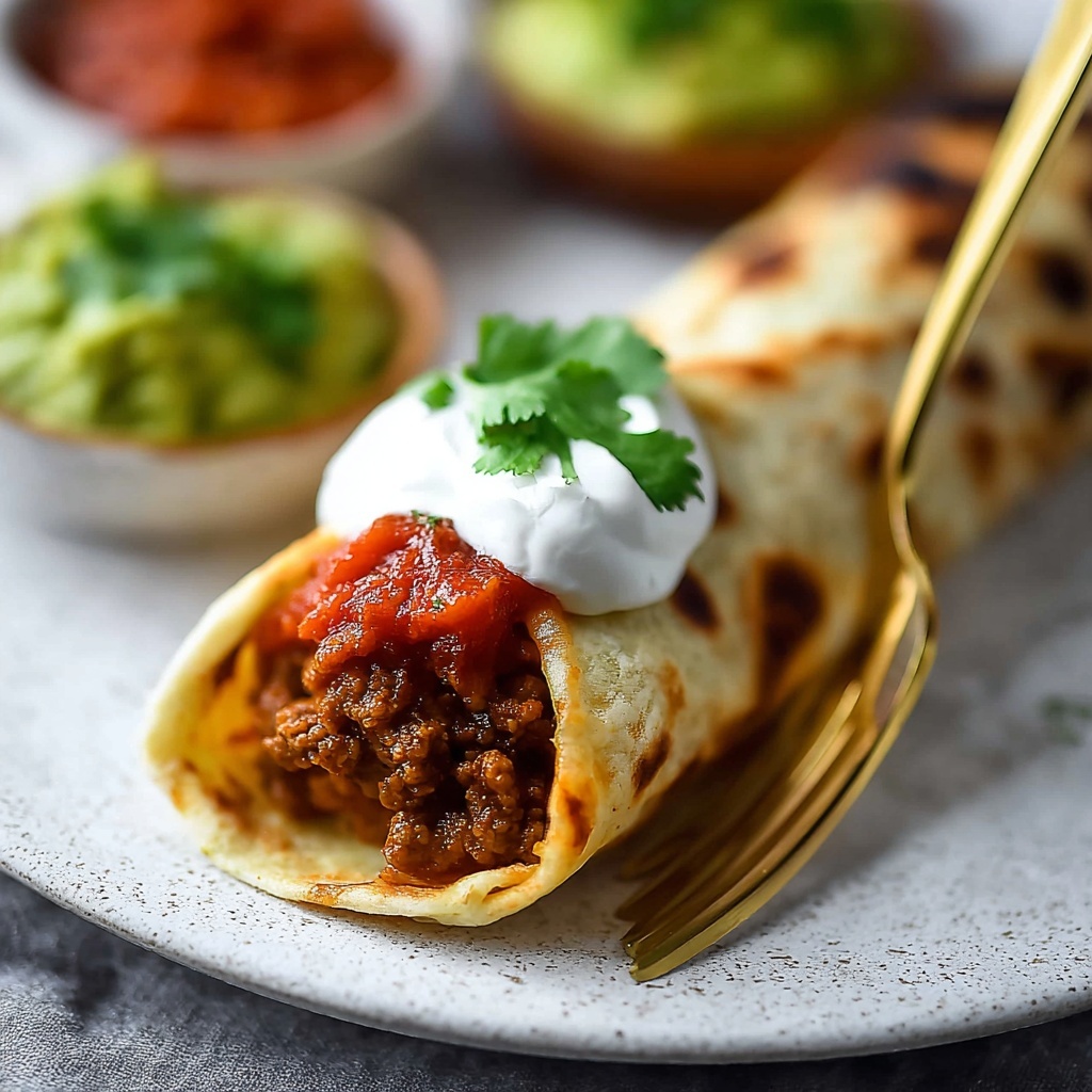 Cheesy Beef Taquitos Recipe - Recipe Image