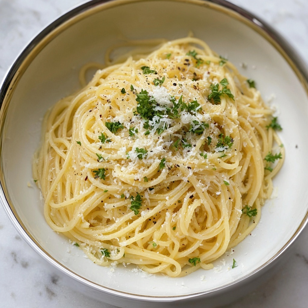 Garlic Parmesan Pasta (One Pot!) Recipe - Recipe Image