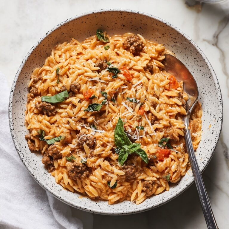 Ground Beef Orzo Recipe
