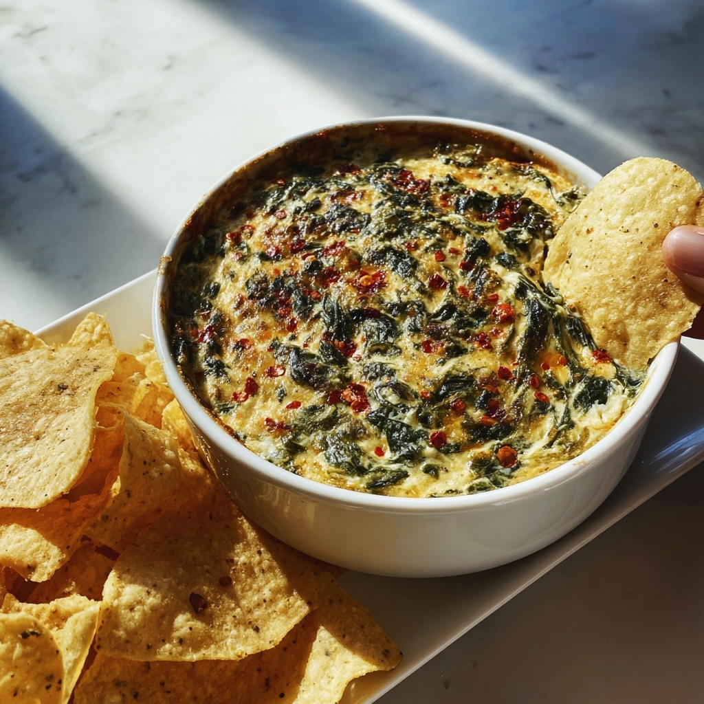 Vegan Spinach Artichoke Dip Recipe - Recipe Image