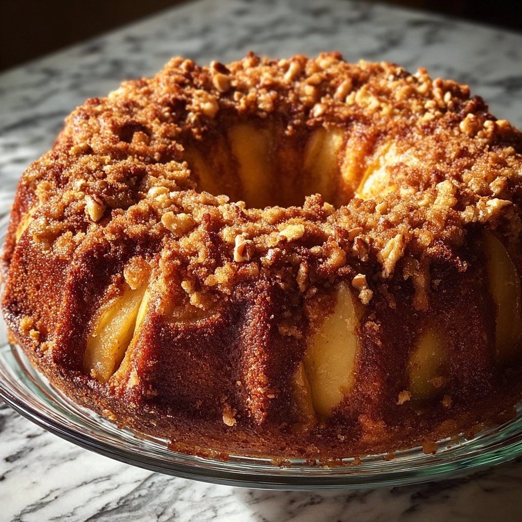 Maple Pear Cake with Streusel Topping Recipe - Recipe Image