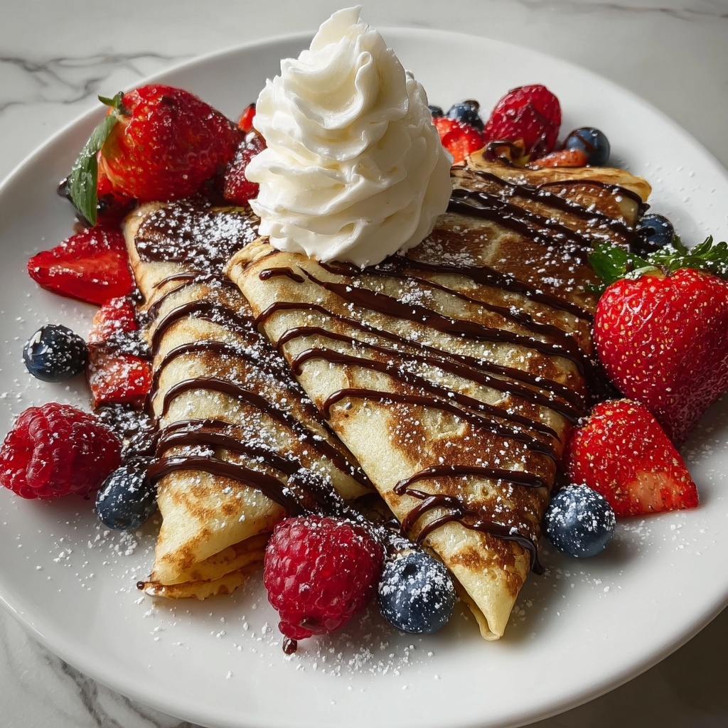 Vegan Chocolate Crepes: 7 Irresistibly Simple Steps Recipe - Recipe Image