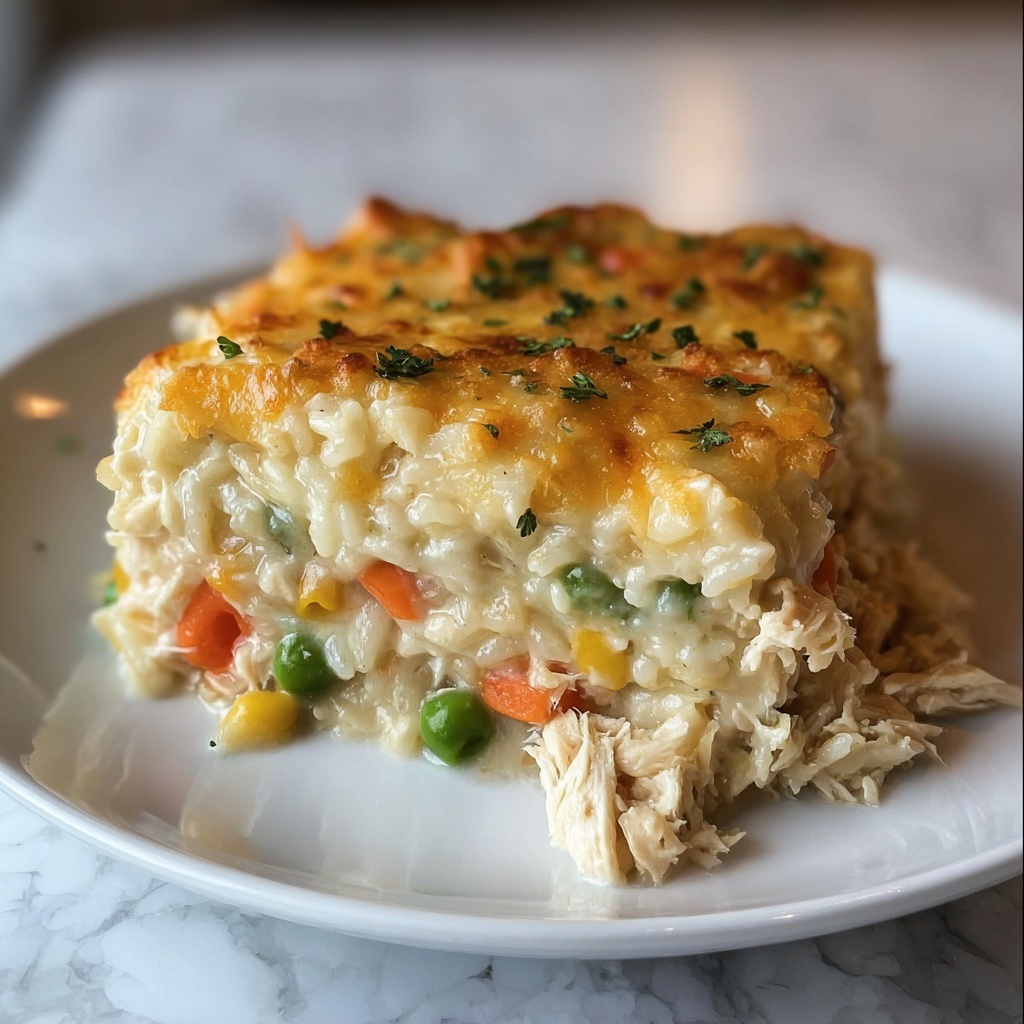 Ultimate Chicken Casserole: 6 Comforting Layers to Love Recipe - Recipe Image
