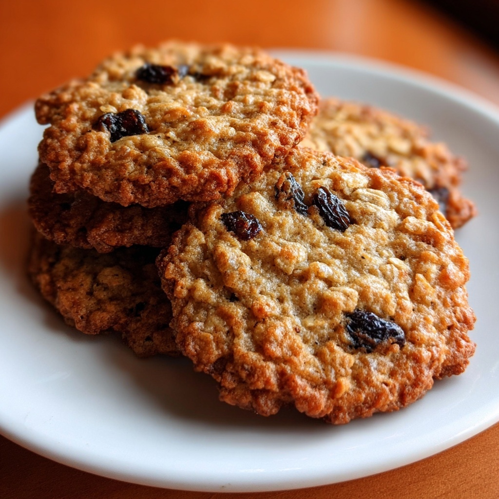 Classic Oatmeal Raisin Cookie Recipe - Recipe Image