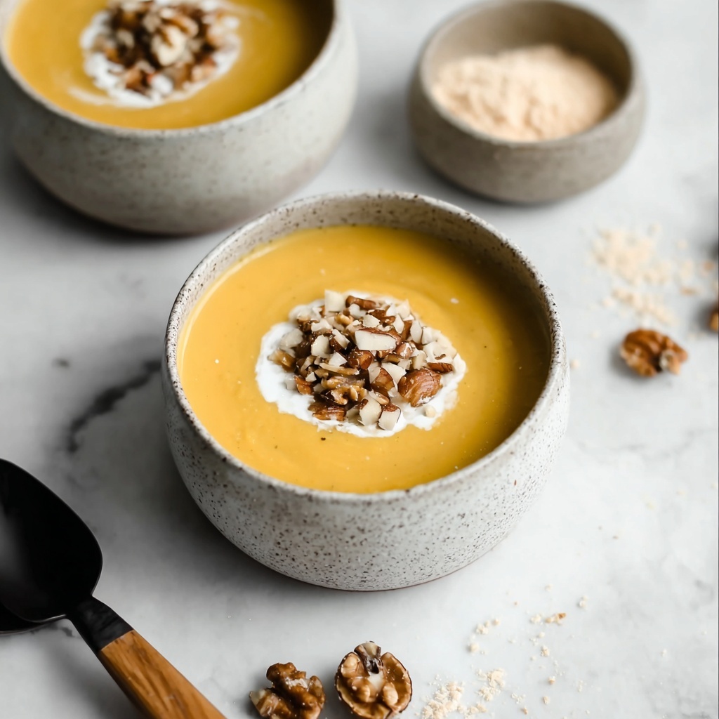 Creamy Hazelnut Soup: A Cozy Twist for Your Table Recipe - Recipe Image