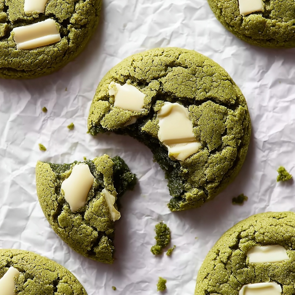 Delicious Matcha Cookies with Brown Butter Twist Recipe - Recipe Image