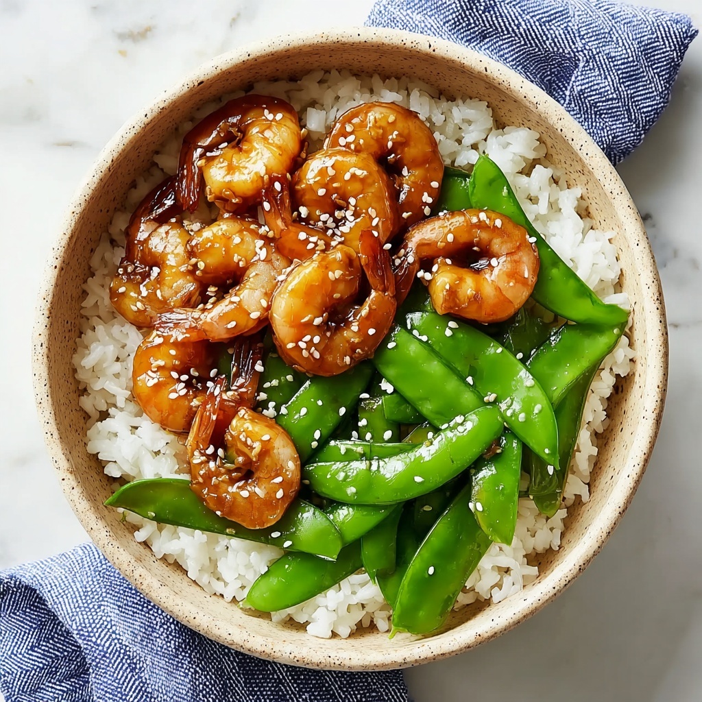 Delicious Shrimp and Snow Peas: Quick and Easy Delight Recipe - Recipe Image