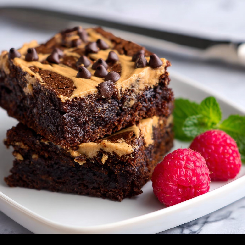 The Best Peanut Butter Brownie Recipe for Chocolate Lovers Recipe - Recipe Image
