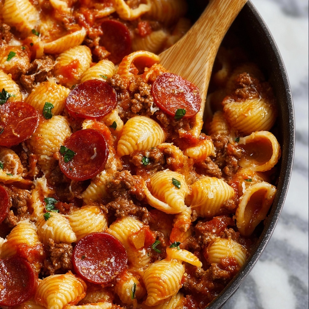 One-Pot Pizza Pasta Recipe - Recipe Image