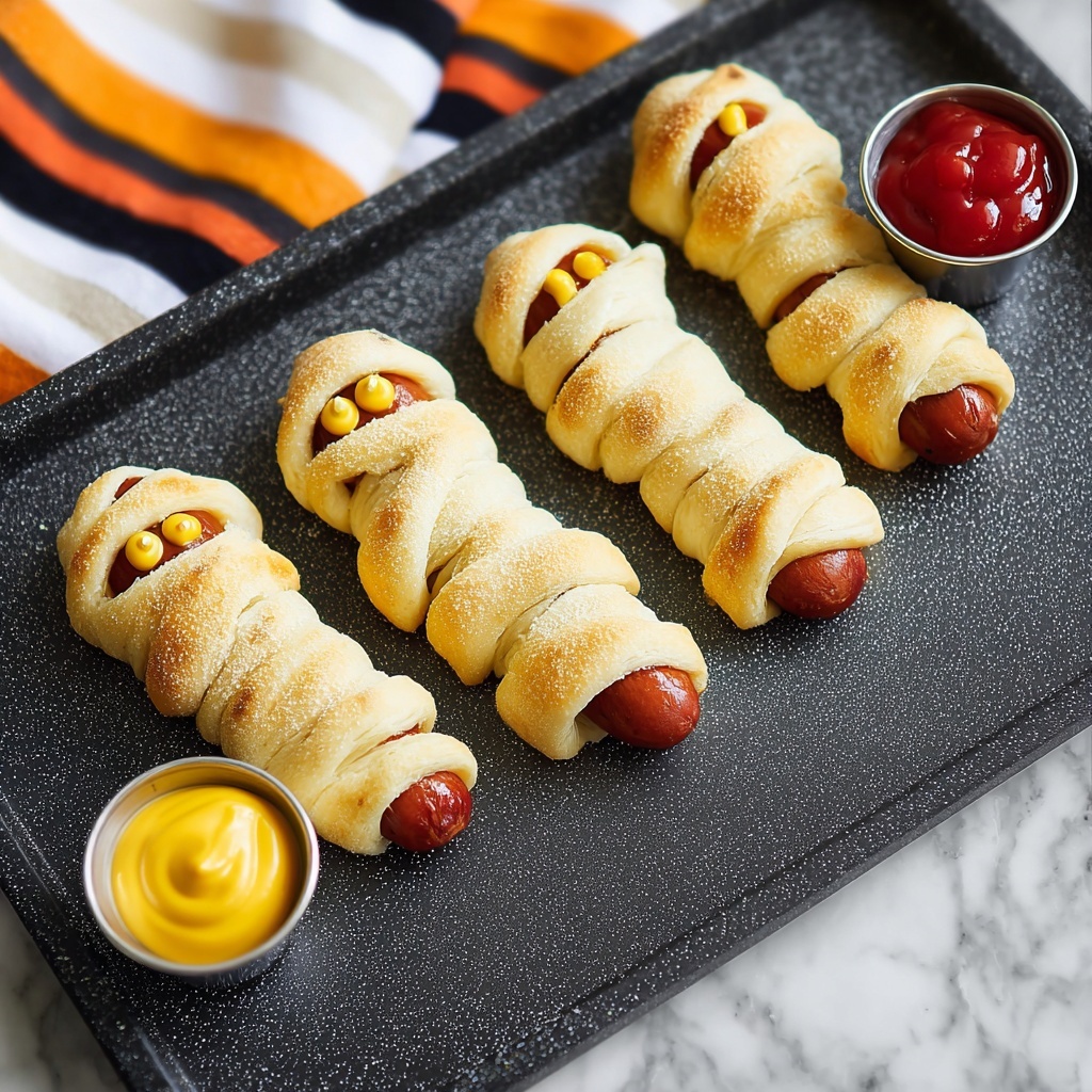 Mummy Hot Dogs Recipe - Recipe Image