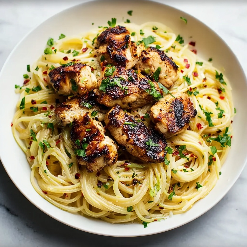 Cowboy Butter Chicken Linguine Recipe - Recipe Image