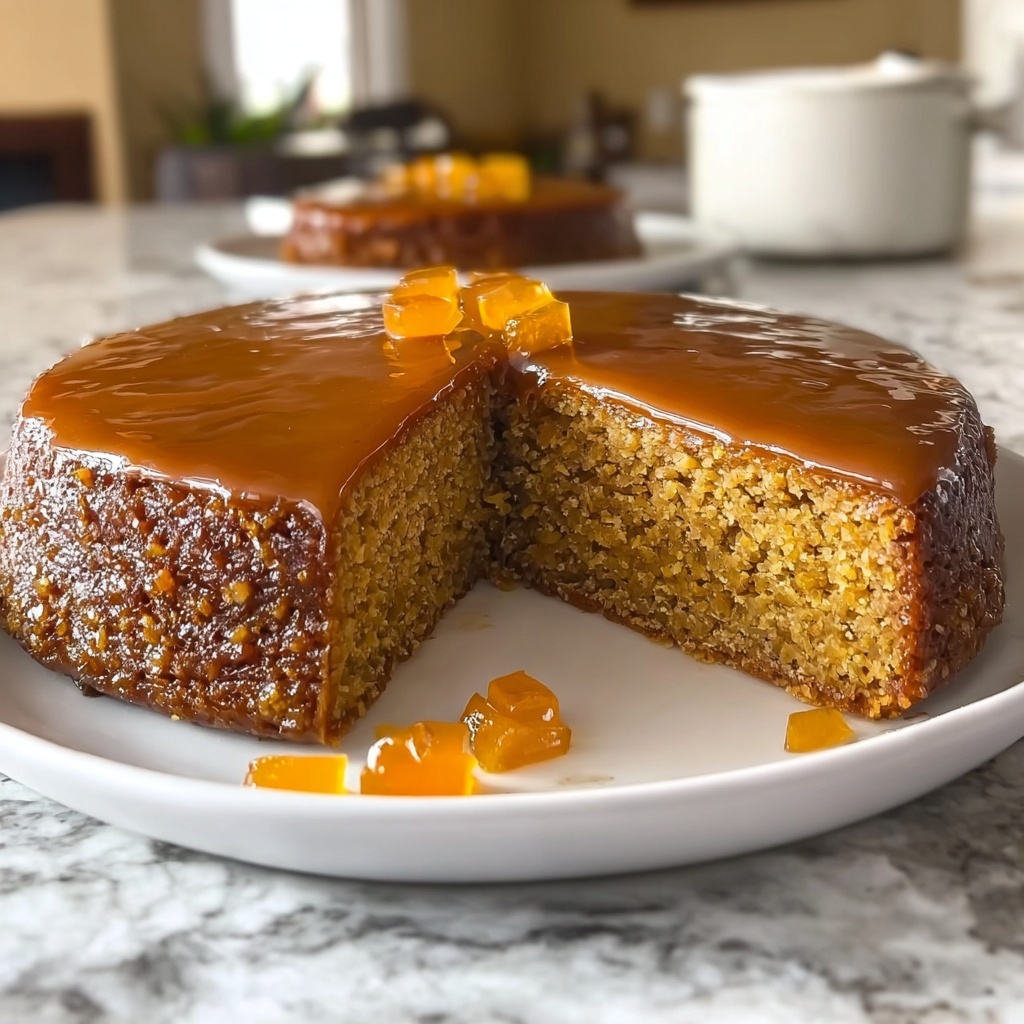 Date & Mandarin Syrup Cake Recipe - Recipe Image
