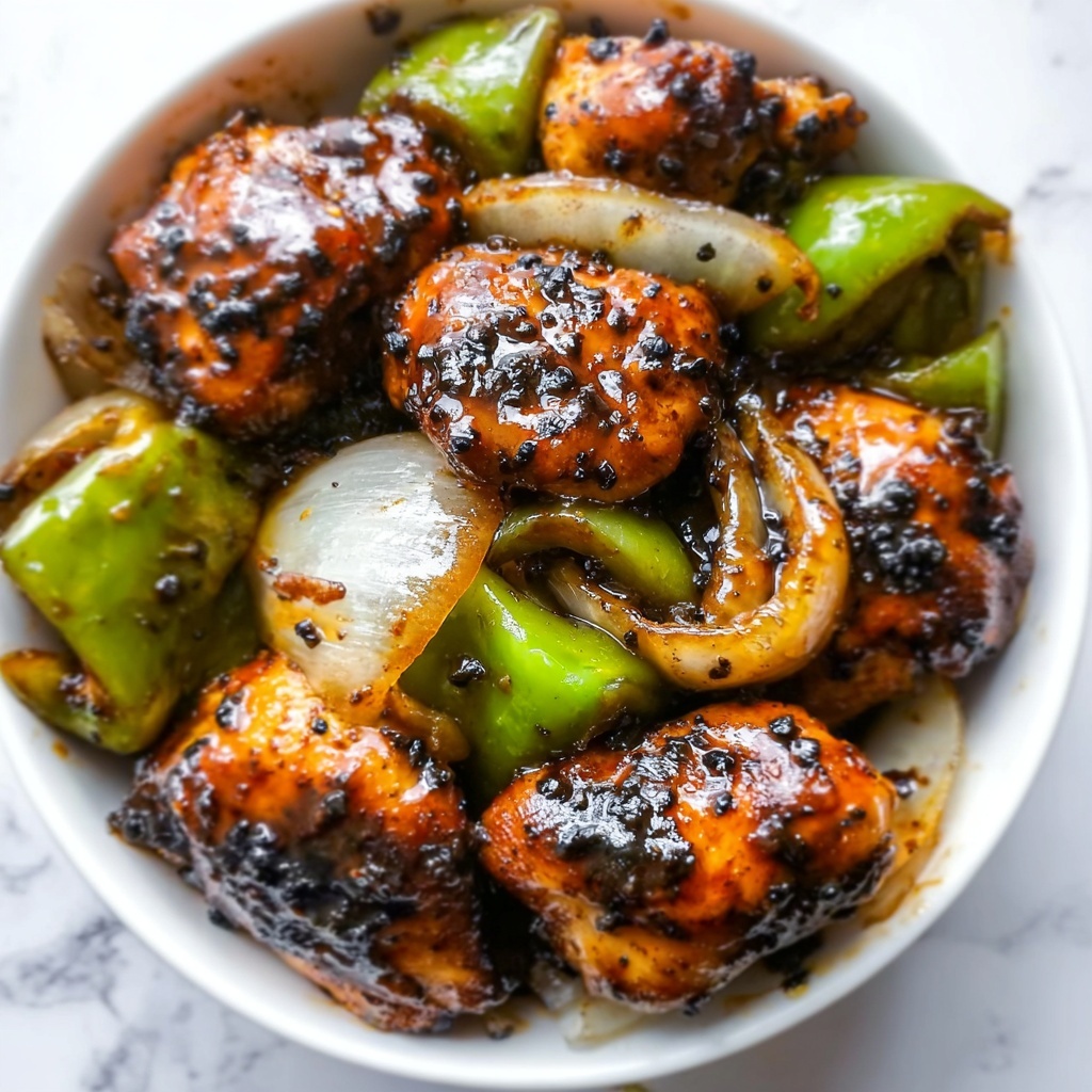 Black Pepper Chicken Recipe - Recipe Image