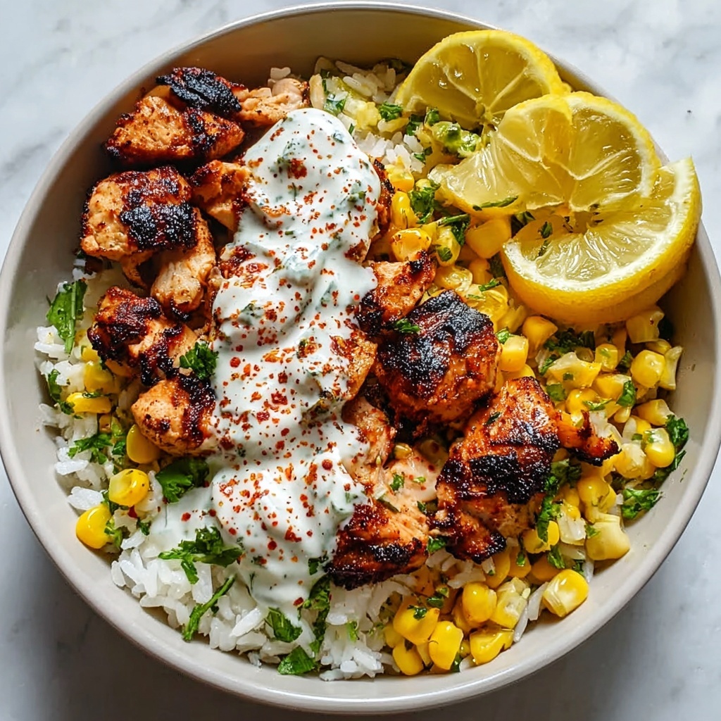 Street Corn Chicken Rice Bowl Recipe - Recipe Image