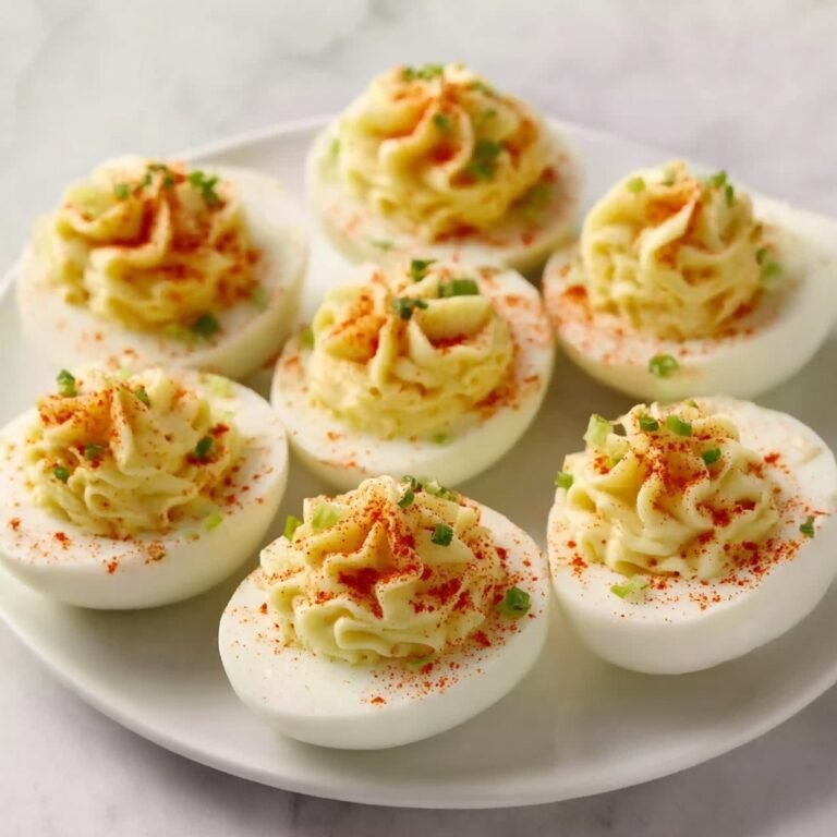 Classic Deviled Eggs with Optional Toppings Recipe