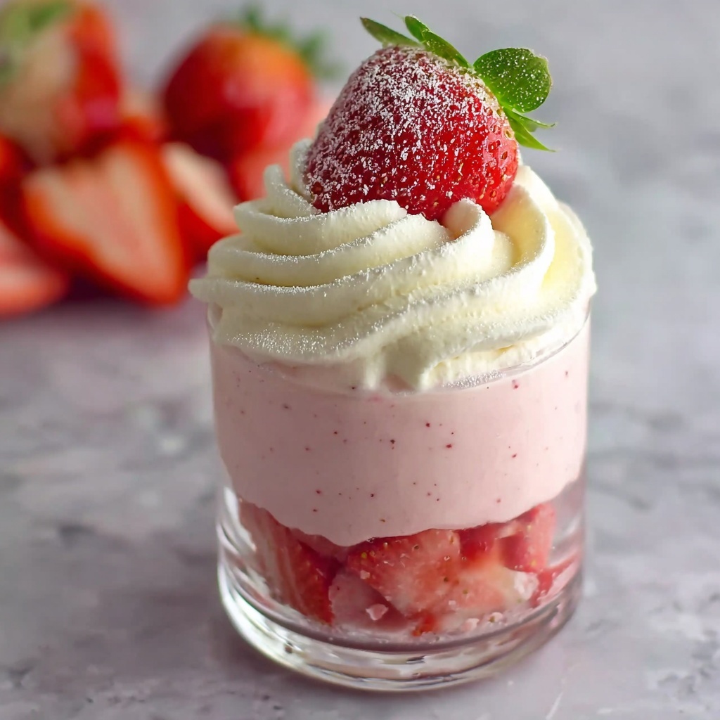 Strawberry Mousse Recipe - Recipe Image