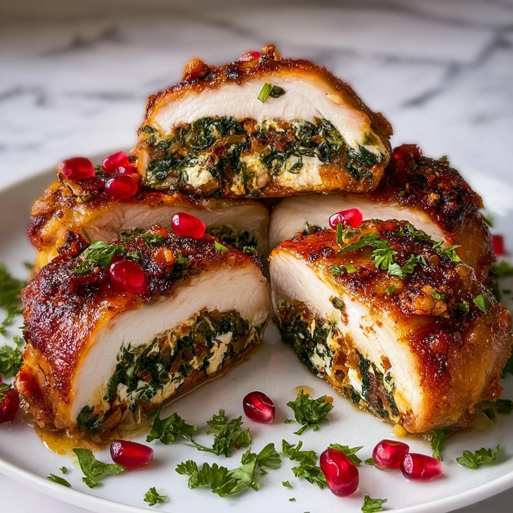 Herb Ricotta Stuffed Chicken Breast Recipe - Recipe Image