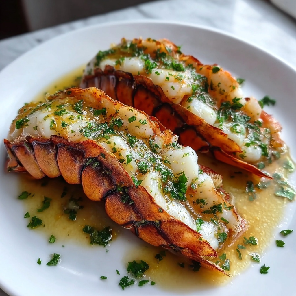 Creamy Garlic Butter Lobster Tails: 5 Flavorful Secrets Recipe - Recipe Image