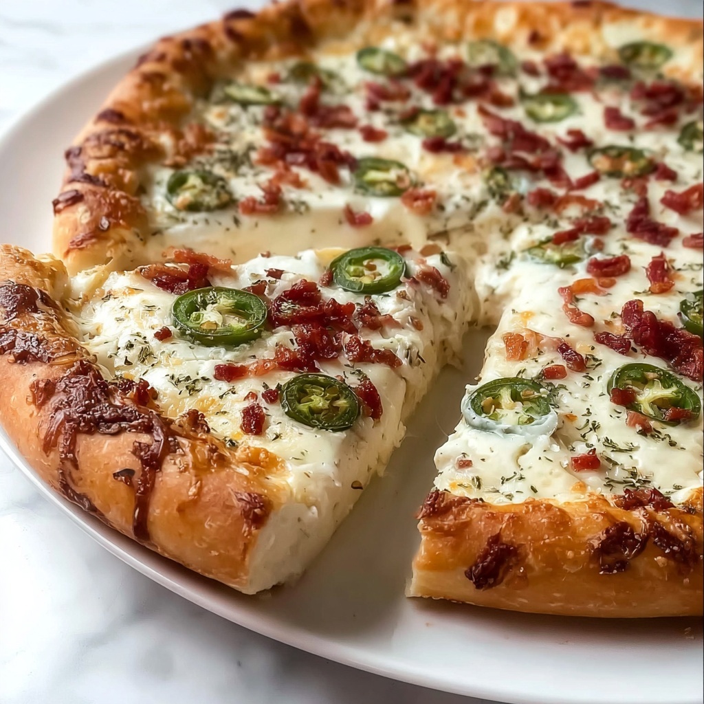 Jalapeño Popper Pizza: 7 Irresistible Flavor Combos Recipe - Recipe Image