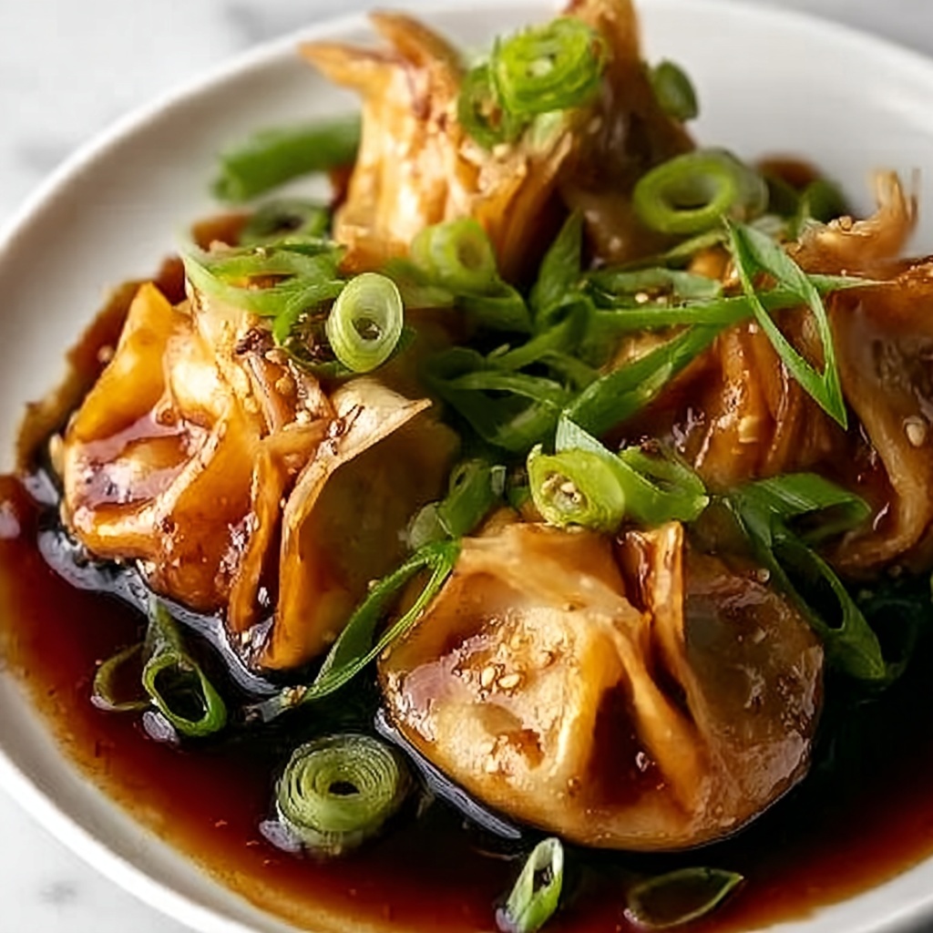 Chile Relleno Wontons with Jalapeño Soy Sauce Recipe - Recipe Image