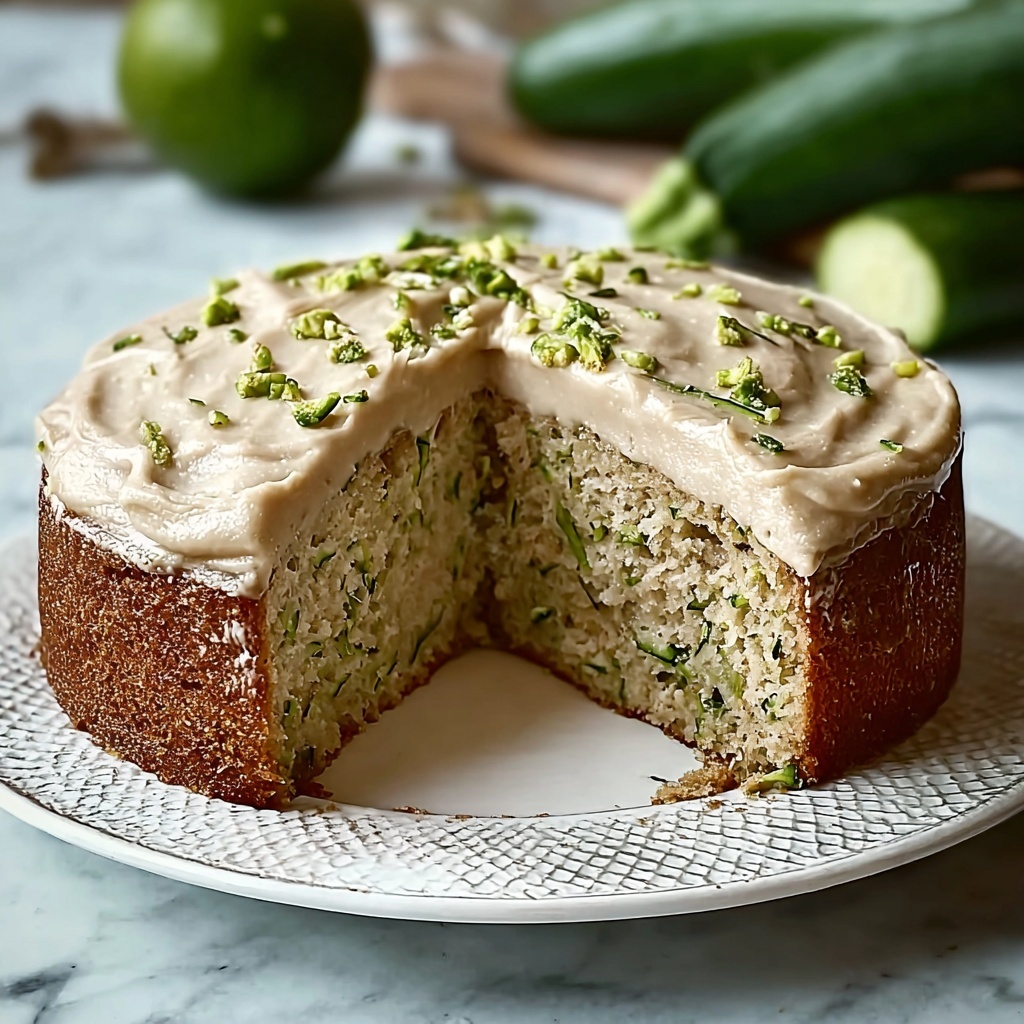 Zucchini Cake with Cream Cheese Frosting Recipe - Recipe Image