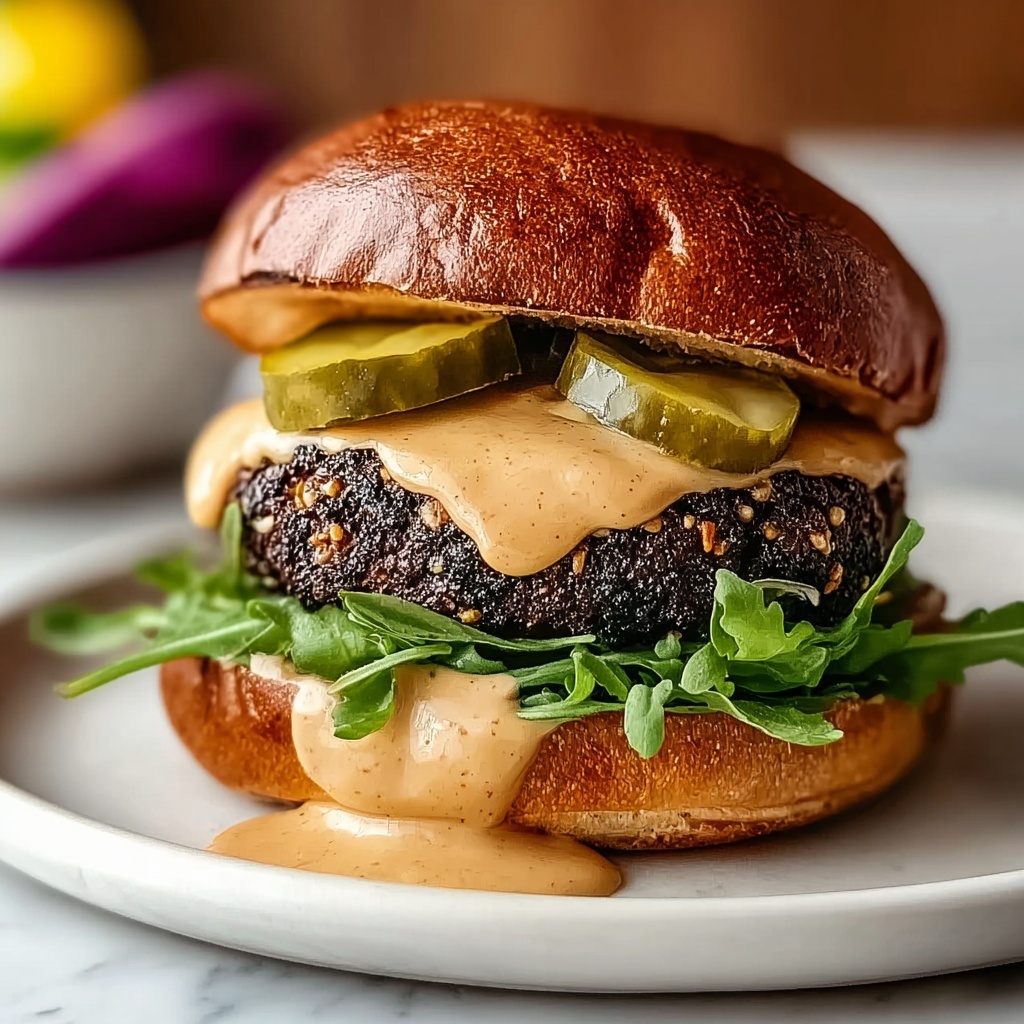 Epic Black Bean Burger Recipe - Recipe Image