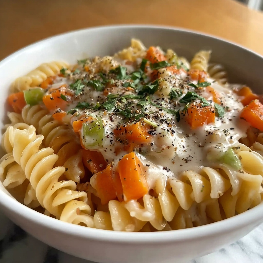 Creamy Pasta Soup Recipe: 5 Steps to Cozy Comfort Recipe - Recipe Image