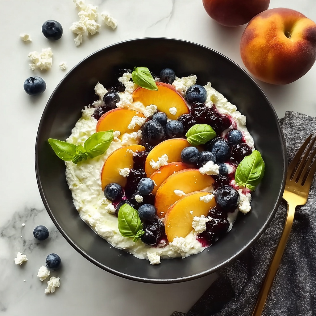 Blueberry Peach Feta Salad Recipe - Recipe Image