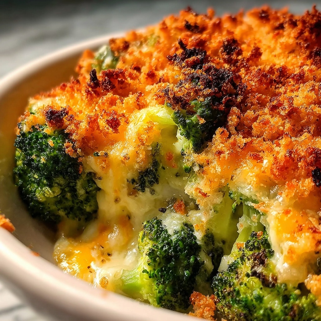Cheesy Broccoli Bake Recipe - Recipe Image