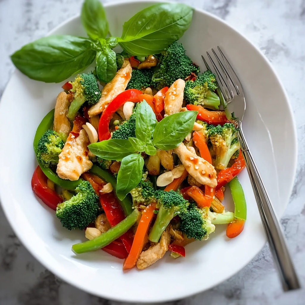 Thai Chicken Stir-Fry with Vegetables Recipe - Recipe Image