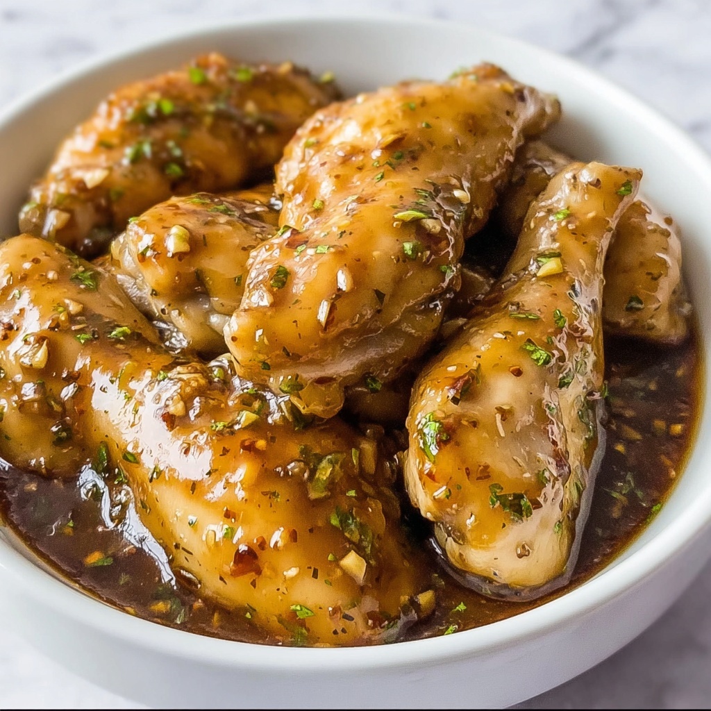 Crockpot Honey Garlic Chicken Recipe - Recipe Image