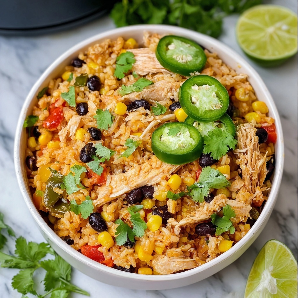 Instant Pot Chicken and Rice Burrito Bowls Recipe - Recipe Image