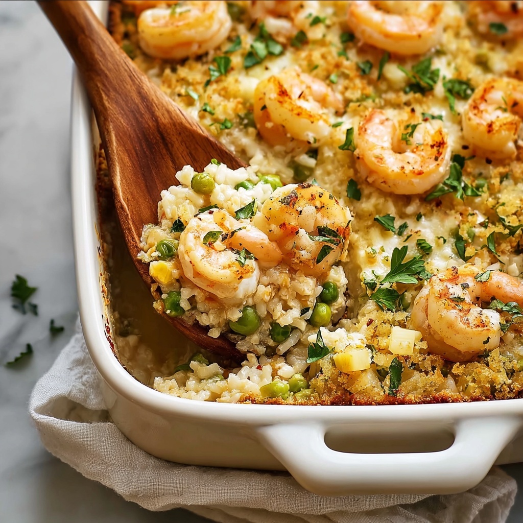 Shrimp and Mirliton Cajun Casserole Recipe - Recipe Image
