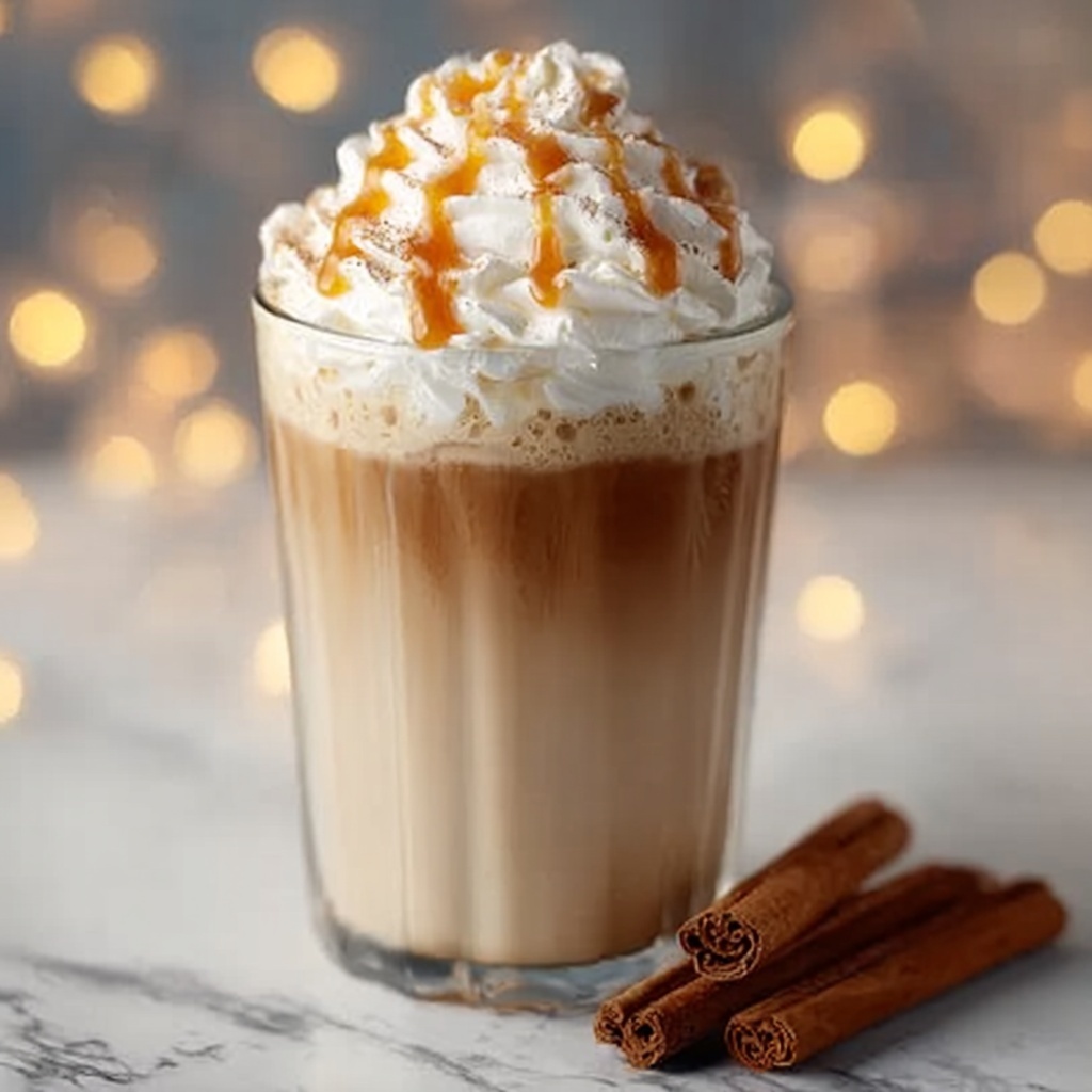 Caramel Eggnog Smoothie Recipe - Recipe Image