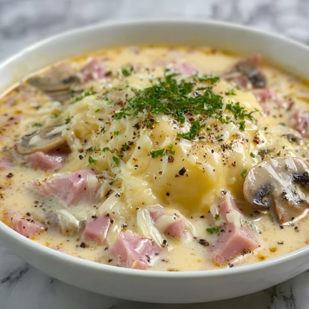 Chicken Cordon Bleu Soup Recipe - Recipe Image